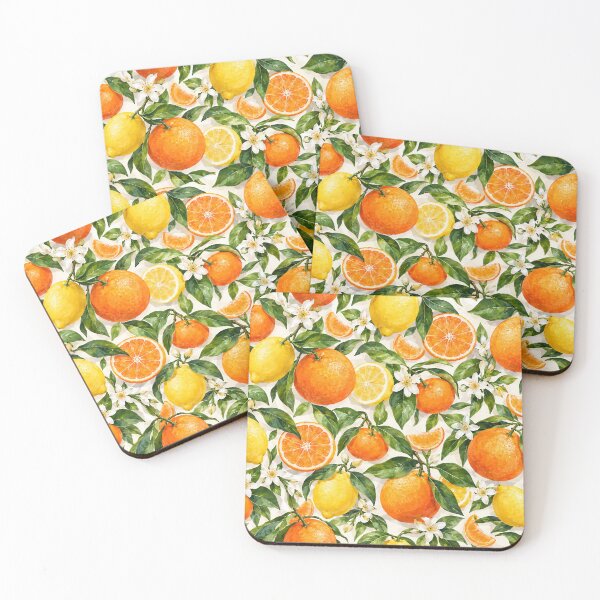 Item preview, Spanish Citrus Sunshine – Oranges, Lemons & Mediterranean Summer designed and sold by Jandedan.