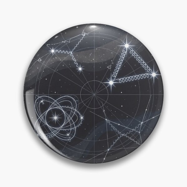 Item preview, Standard Model Particle Constellation Vintage Astronomy designed and sold by Wall-e-artist.