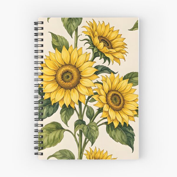 Item preview, Golden Sunflower Garden Pattern designed and sold by Sybille-Yates.