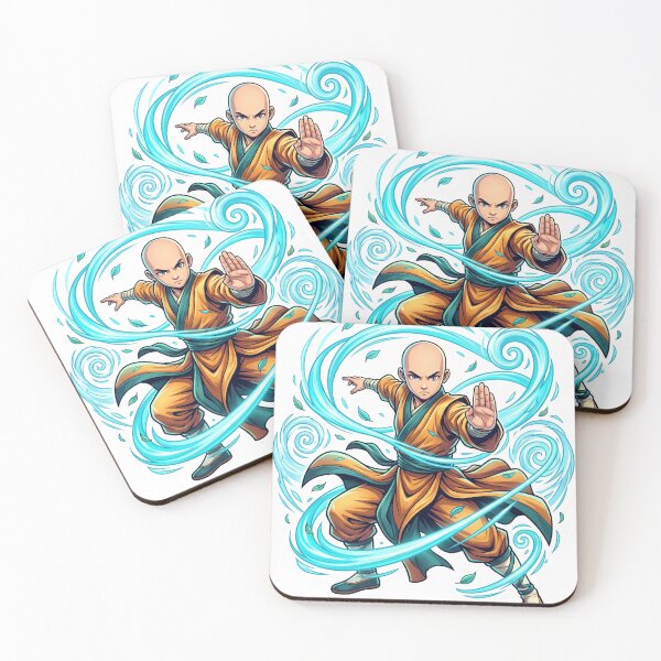 Item preview, Airbender Wind Master Fantasy Anime Design designed and sold by Akseries.