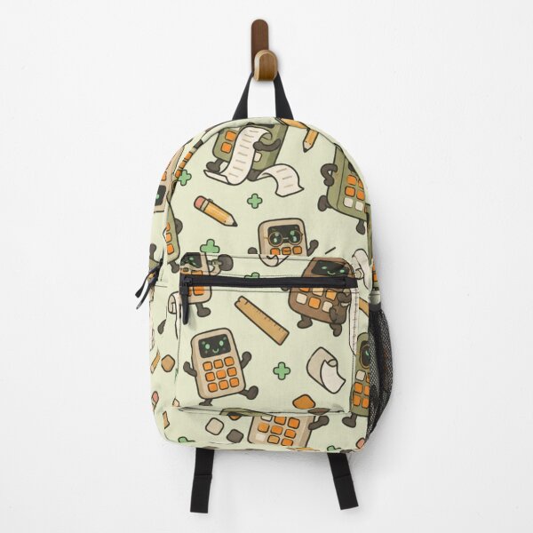 Artikelvorschau, Lustiges Retro-Taschenrechner-Muster | Niedliche Vintage-Taschenrechner beim Gewichtheben und Rechnen entworfen und verkauft von DebugLab.