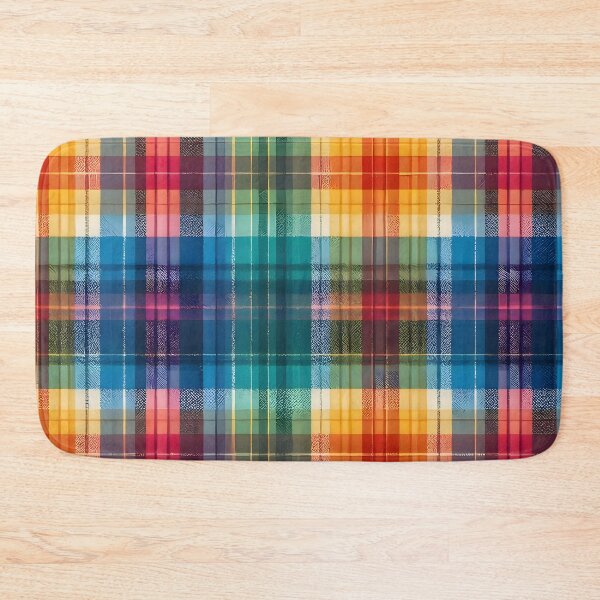 Item preview, Rainbow Plaid Check Pattern designed and sold by Sybille-Yates.