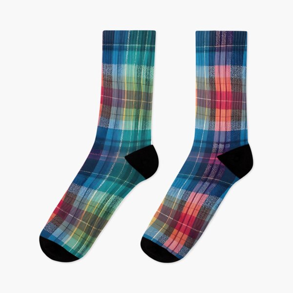 Item preview, Rainbow Plaid Check Pattern designed and sold by Sybille-Yates.