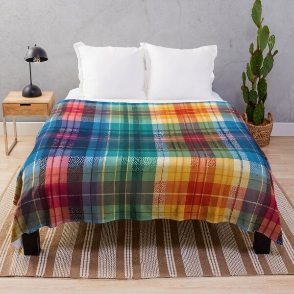 Item preview, Rainbow Plaid Check Pattern designed and sold by Sybille-Yates.