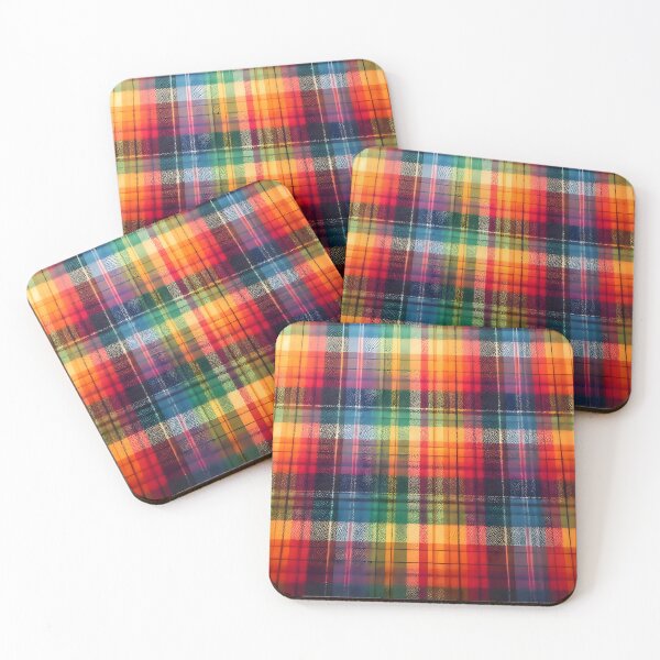 Item preview, Rainbow Plaid Check Pattern designed and sold by Sybille-Yates.