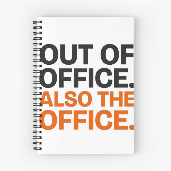 Item preview, Out of Office. Also the Office. Funny Freelancer Sticker designed and sold by flipid776.