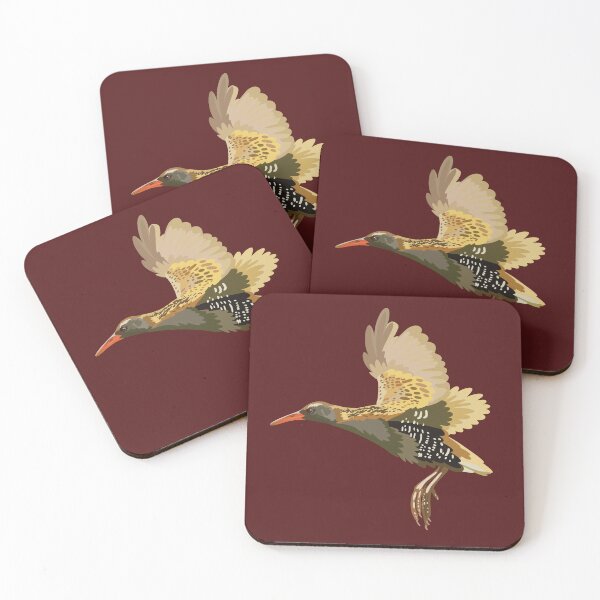Item preview, Water Rail Bird Art – British Wetland Wildlife Design designed and sold by PrettylittlepastelUk.