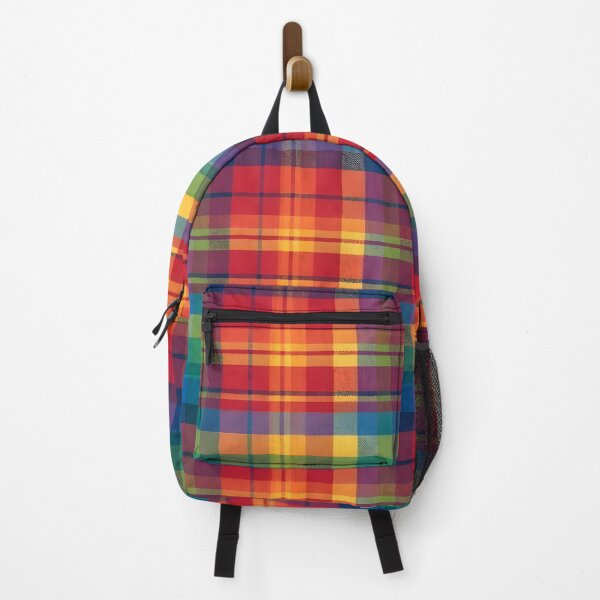 Item preview, Rainbow Plaid Check Pattern designed and sold by Sybille-Yates.