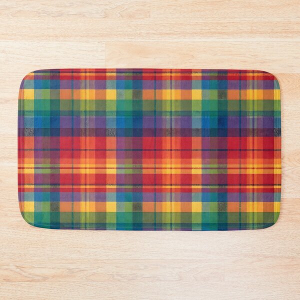 Item preview, Rainbow Plaid Check Pattern designed and sold by Sybille-Yates.