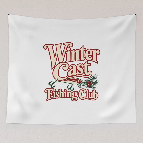 Item preview, Winter Cast Fishing Club designed and sold by cybersilverhand.
