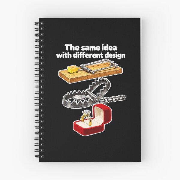 Item preview, The Same Idea With Different Design Marriage Trap Humor designed and sold by mareix.