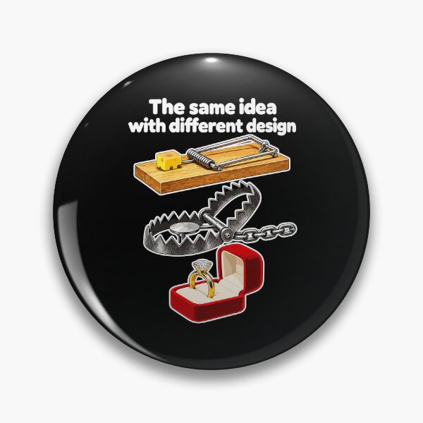 Item preview, The Same Idea With Different Design Marriage Trap Humor designed and sold by mareix.