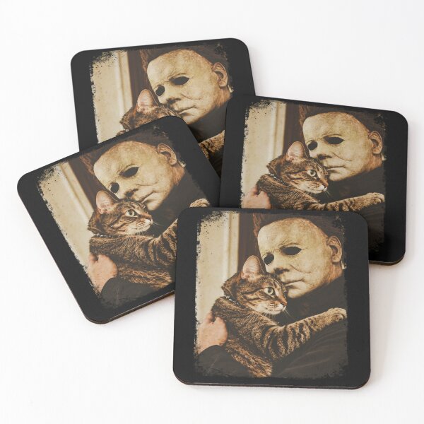 Item preview, The Boogeyman Michael Myers Cuddle Cat Vintage Horror  designed and sold by GusHickman.