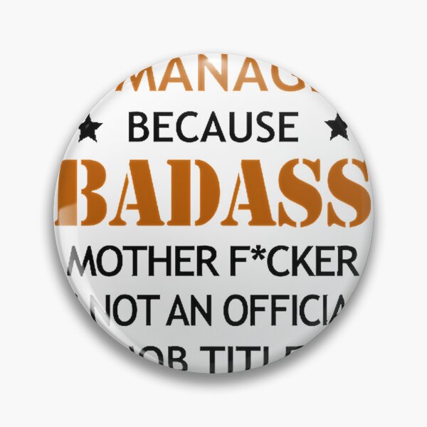 Item preview, Funny IT Manager Badass Design Perfect for Birthday and Christmas Gifts designed and sold by mohamede123simo.