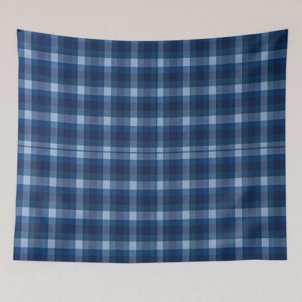 Item preview, Deep Navy Blue Tartan Plaid designed and sold by Sybille-Yates.