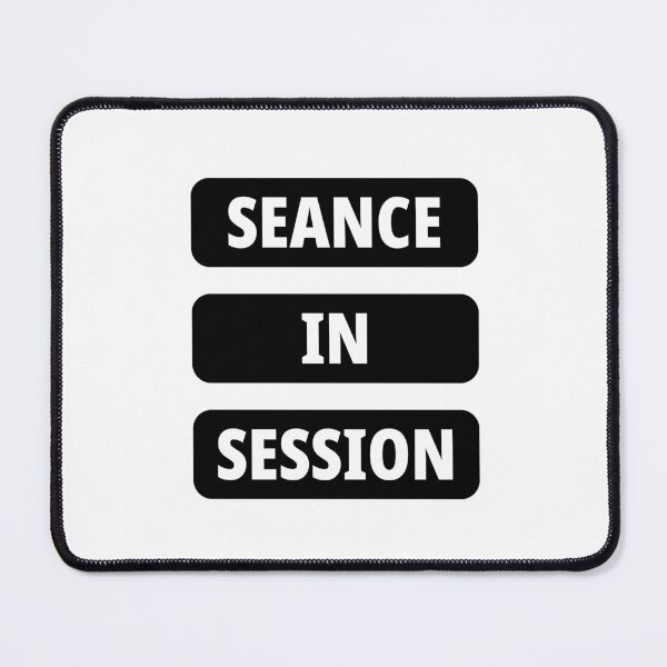 Item preview, Seance In Session Funny Halloween Office Sticker Spooky Meeting Text Quote designed and sold by PRIME4YOU.