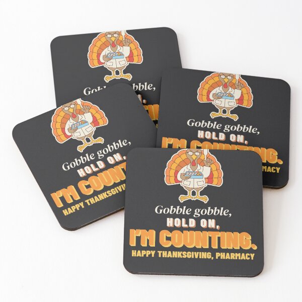 Item preview, Hold On I'm Counting Funny Pharmacist Thanksgiving Turkey designed and sold by SickDesign.