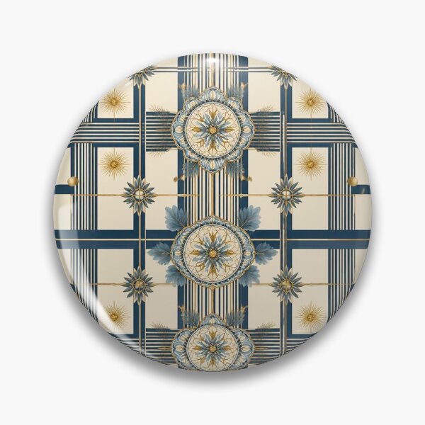 Item preview, Coastal Geometry: Azure & D´Or Collection #3 designed and sold by Helios Be. Lavsh.