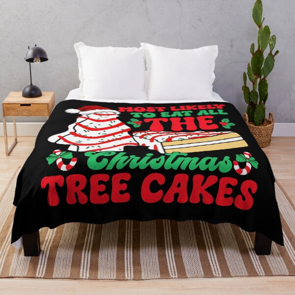 Item preview, Most Likely To Eat All The Christmas Tree Cakes Holiday Dessert Lover designed and sold by mareix.