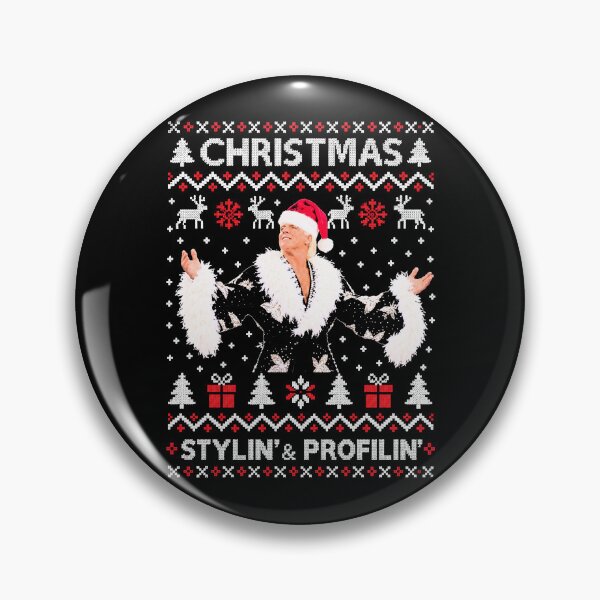 Item preview, Nature Boy Ric Flair Stylin & Profilin Ugly Christmas designed and sold by GusHickman.