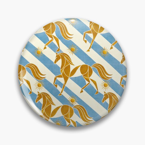 Item preview, Coastal Geometry: Azure & D´Or Collection #5 designed and sold by Helios Be. Lavsh.