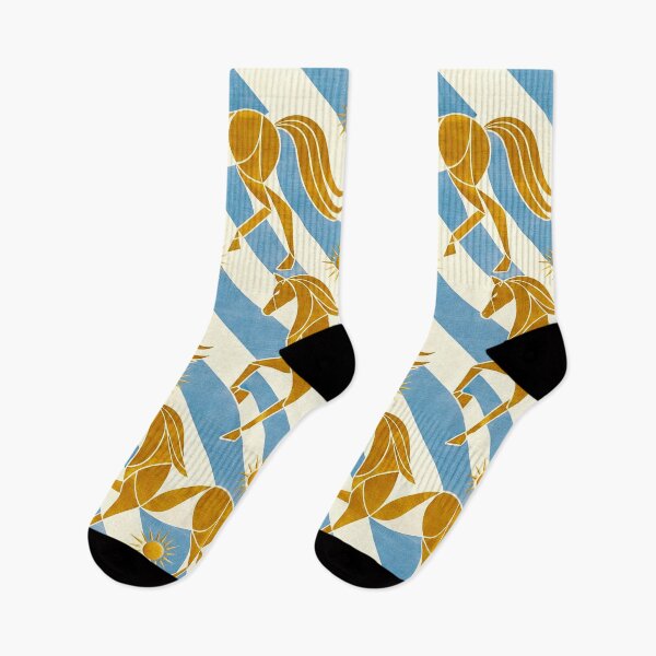 Item preview, Coastal Geometry: Azure & D´Or Collection #5 designed and sold by Helios Be. Lavsh.