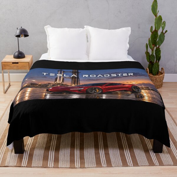 Item preview, Tesla Roadster on Mars | Next Frontier Space Car Art designed and sold by TEEJAMBOREE.