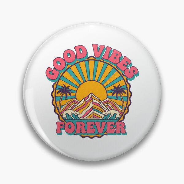 Item preview, Retro Good Vibes Forever Sunset designed and sold by MrRares21.
