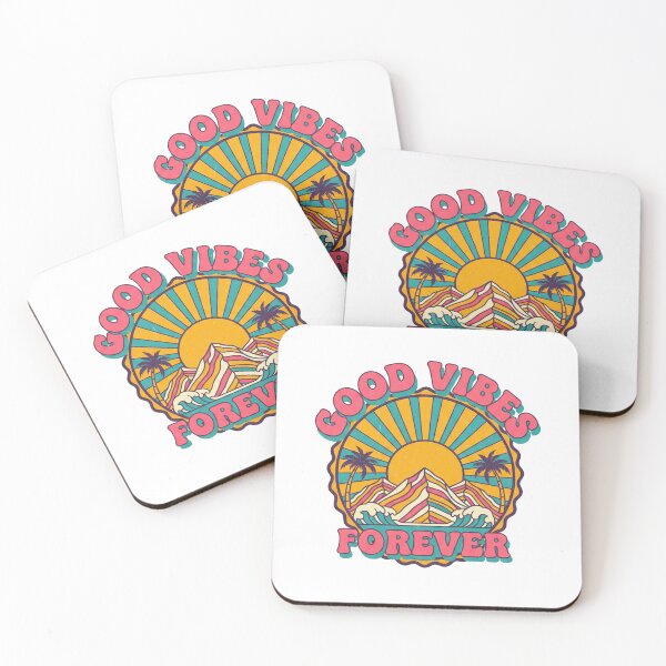 Item preview, Retro Good Vibes Forever Sunset designed and sold by MrRares21.