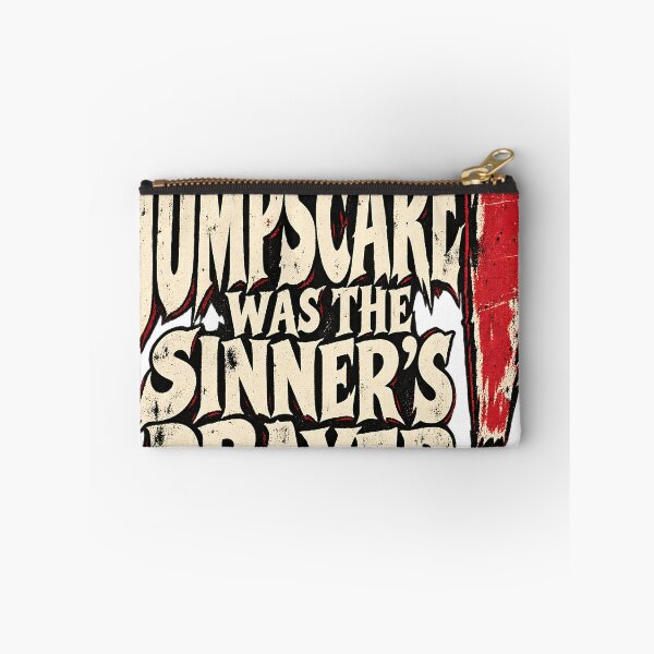 Item preview, The Jumpscare Was The Sinner's Prayer Funny Exvangelical Halloween Shirt designed and sold by GloryandFame.