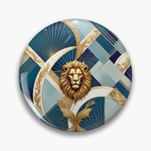 Item preview, Coastal Geometry: Azure & D´Or Collection #6 designed and sold by Helios Be. Lavsh.
