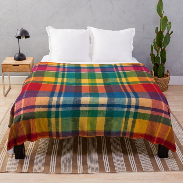 Item preview, Rainbow Plaid Check Pattern designed and sold by Sybille-Yates.