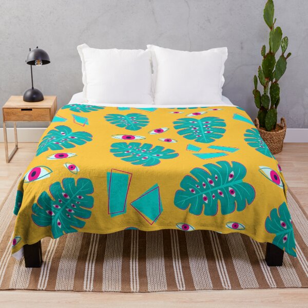 Item preview, Monstera Eyes Pattern *Yellow Version designed and sold by ShayMaven.