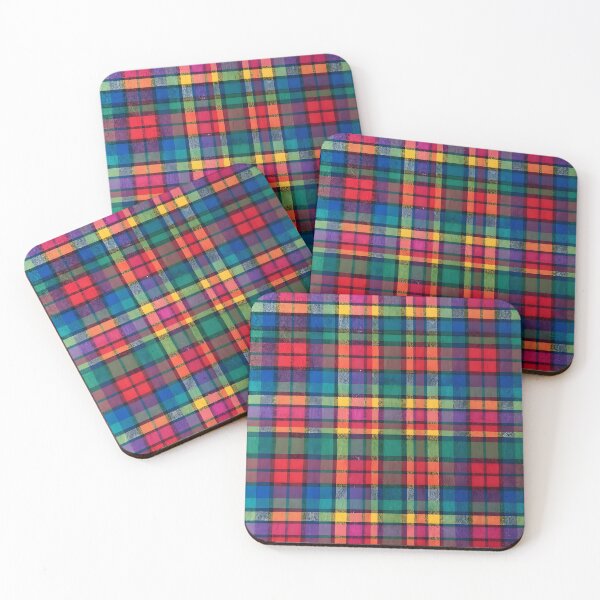 Item preview, Rainbow Plaid Check Pattern designed and sold by Sybille-Yates.