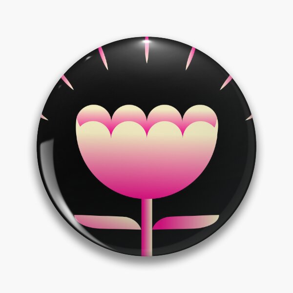 Item preview, Glowing Pink Tulip Illustration или Radiant Magic Flower Graphic designed and sold by ZorianArt.