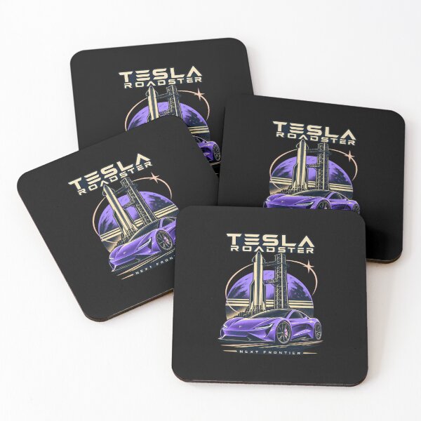 Item preview, Tesla Roadster on Mars | Next Frontier Space Car Art designed and sold by TEEJAMBOREE.