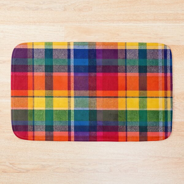 Item preview, Rainbow Plaid Check Pattern designed and sold by Sybille-Yates.