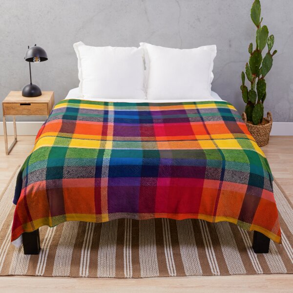 Item preview, Rainbow Plaid Check Pattern designed and sold by Sybille-Yates.