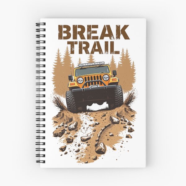 Item preview, Break Trail Distressed Off-Road Adventure designed and sold by Shopeon Designs.