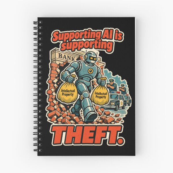 Item preview, Supporting AI is supporting THEFT designed and sold by lovewhatyoudo.