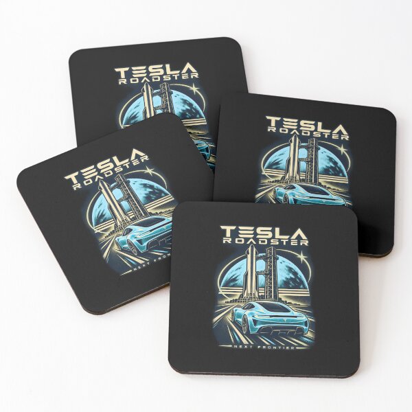 Item preview, Tesla Roadster on Mars | Next Frontier Space Car Art designed and sold by TEEJAMBOREE.