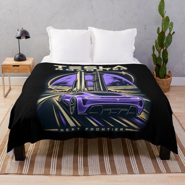 Item preview, Tesla Roadster on Mars | Next Frontier Space Car Art designed and sold by TEEJAMBOREE.