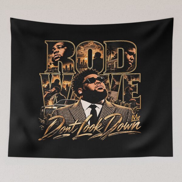 Item preview, Rodarius Rod Wave Don't Look Down Graphic designed and sold by GusHickman.