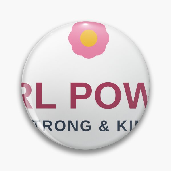 Item preview, Girl Power Retro Flower Feminist Empowered Women Funny Design designed and sold by nicoledesign.