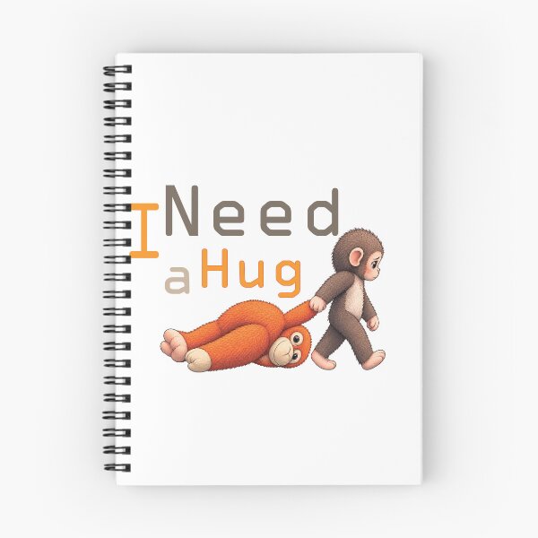 Item preview, PUNCH the Monkey needs a Hug designed and sold by Hadeer's Arts.
