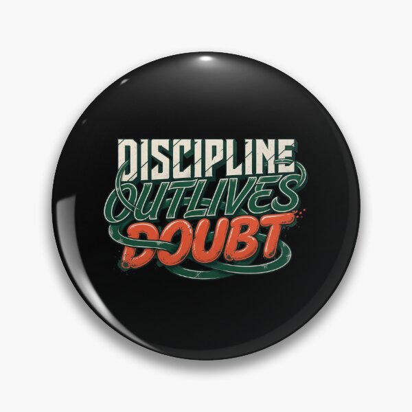 Item preview, Discipline Outlives Doubt – Gym Motivation, Bodybuilding Mindset, Mental Resilience, Weightlifting Discipline, Muscle Growth, Strength Athlete, Workout Consistency, Fitness Apparel, Gym Gift designed and sold by Typologystudios.
