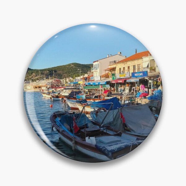 Item preview, Old Foca Historic Boats and Coastline designed and sold by Carav-DreamsArt.