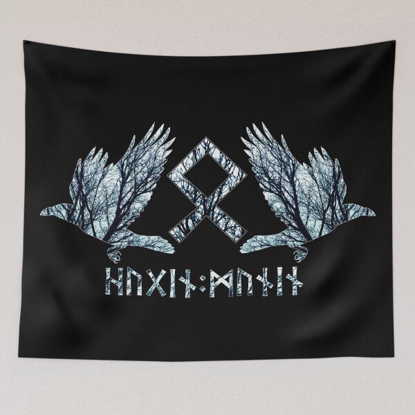 Item preview, Huginn and Muninn - The Power of Memory and Thought designed and sold by Faust-ART.