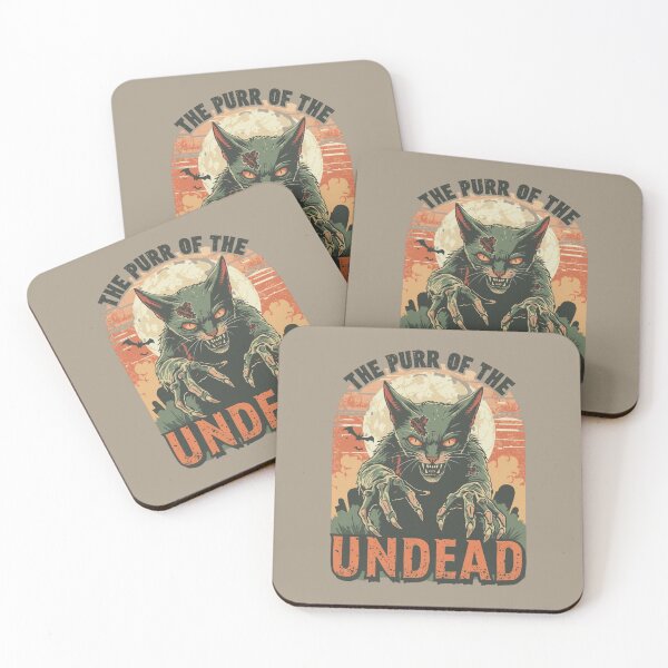 Item preview, PURR OF THE UNDEAD CAT designed and sold by BKDIGITALSHOP.