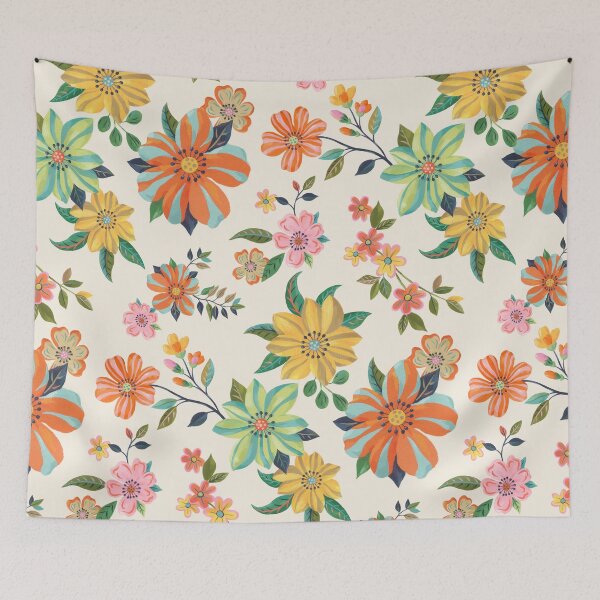 Item preview, Colorful Floral Pattern designed and sold by Steve Haskamp.
